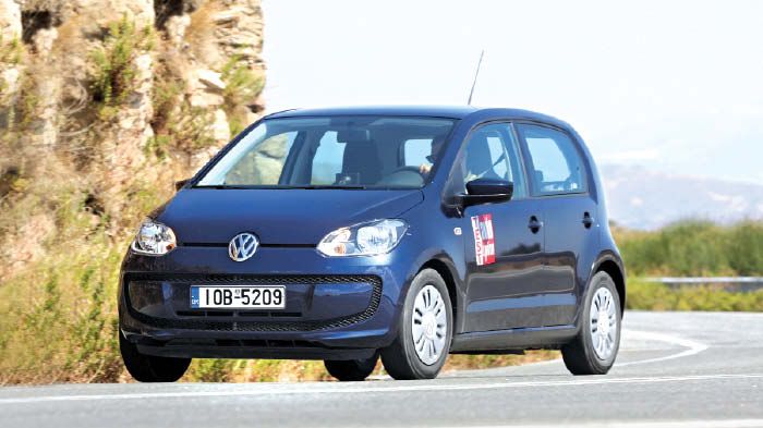 Το VW eco up! χρησιμοποιεί ως βασικό καύσιμο το φυσικό αέριο και καταναλώνει 10 ευρώ για 350 χλμ.	